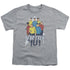 STAR TREK/HERE HERE - S/S YOUTH 18/1 - ATHLETIC HEATHER