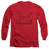 STAR TREK/D7 DIAGRAM -  L/S ADULT 18/1  - RED