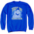 STAR TREK/DOCTOR - ADULT CREWNECK SWEATSHIRT - ROYAL BLUE