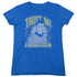 STAR TREK/DOCTOR - S/S WOMENS TEE - ROYAL BLUE
