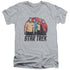 STAR TREK/LANDING PARTY - S/S ADULT V-NECK 30/1 - ATHLETIC HEATHER