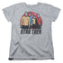 STAR TREK/LANDING PARTY - S/S WOMENS TEE - ATHLETIC HEATHER