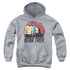STAR TREK/LANDING PARTY - YOUTH PULLOVER HOODIE - ATHLETIC HEATHER
