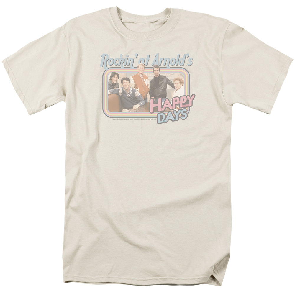 HAPPY DAYS/ROCKIN AT ARNOLDS - S/S ADULT 18/1 - CREAM