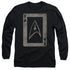 STAR TREK/TOS ACE -  L/S ADULT 18/1  - BLACK