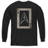 STAR TREK/TOS ACE - YOUTH LONG SLEEVE TEE - BLACK