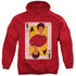 STAR TREK/TOS QUEEN - ADULT PULLOVER HOODIE - RED