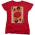 STAR TREK/TOS QUEEN - S/S WOMENS TEE - RED