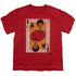 STAR TREK/TOS QUEEN - S/S YOUTH 18/1 - RED