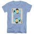 STAR TREK/TOS JACK - S/S WOMENS TEE - CAROLINA BLUE