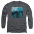 STAR TREK/FINAL FRONTIER COVER -  L/S ADULT 18/1  - CHARCOAL