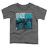 STAR TREK/FINAL FRONTIER COVER - S/S TODDLER TEE - CHARCOAL