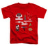 STAR TREK/TOS GIFT SET - S/S TODDLER TEE - RED