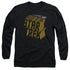 STAR TREK/3D LOGO -  L/S ADULT 18/1  - BLACK