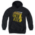 STAR TREK/3D LOGO - YOUTH PULLOVER HOODIE - BLACK
