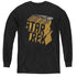 STAR TREK/3D LOGO - YOUTH LONG SLEEVE TEE - BLACK