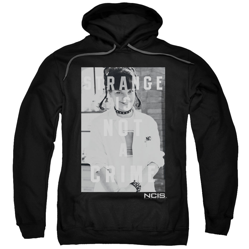 NCIS/STRANGE - ADULT PULLOVER HOODIE - BLACK