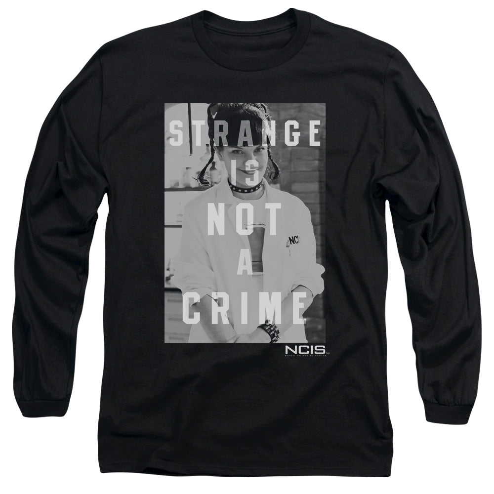 NCIS/STRANGE -  L/S ADULT 18/1  - BLACK