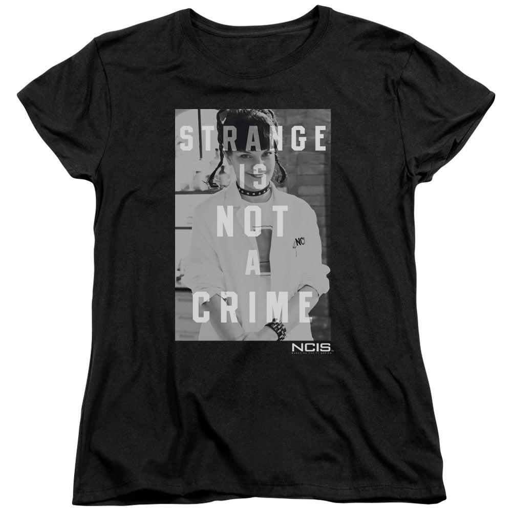 NCIS/STRANGE - S/S WOMENS TEE - BLACK