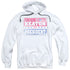 FAMILY TIES/ALEX FOR PRESIDENT - ADULT PULLOVER HOODIE - WHITE