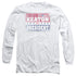 FAMILY TIES/ALEX FOR PRESIDENT - L/S ADULT 18/1 - WHITE