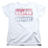 FAMILY TIES/ALEX FOR PRESIDENT - S/S WOMENS TEE - WHITE