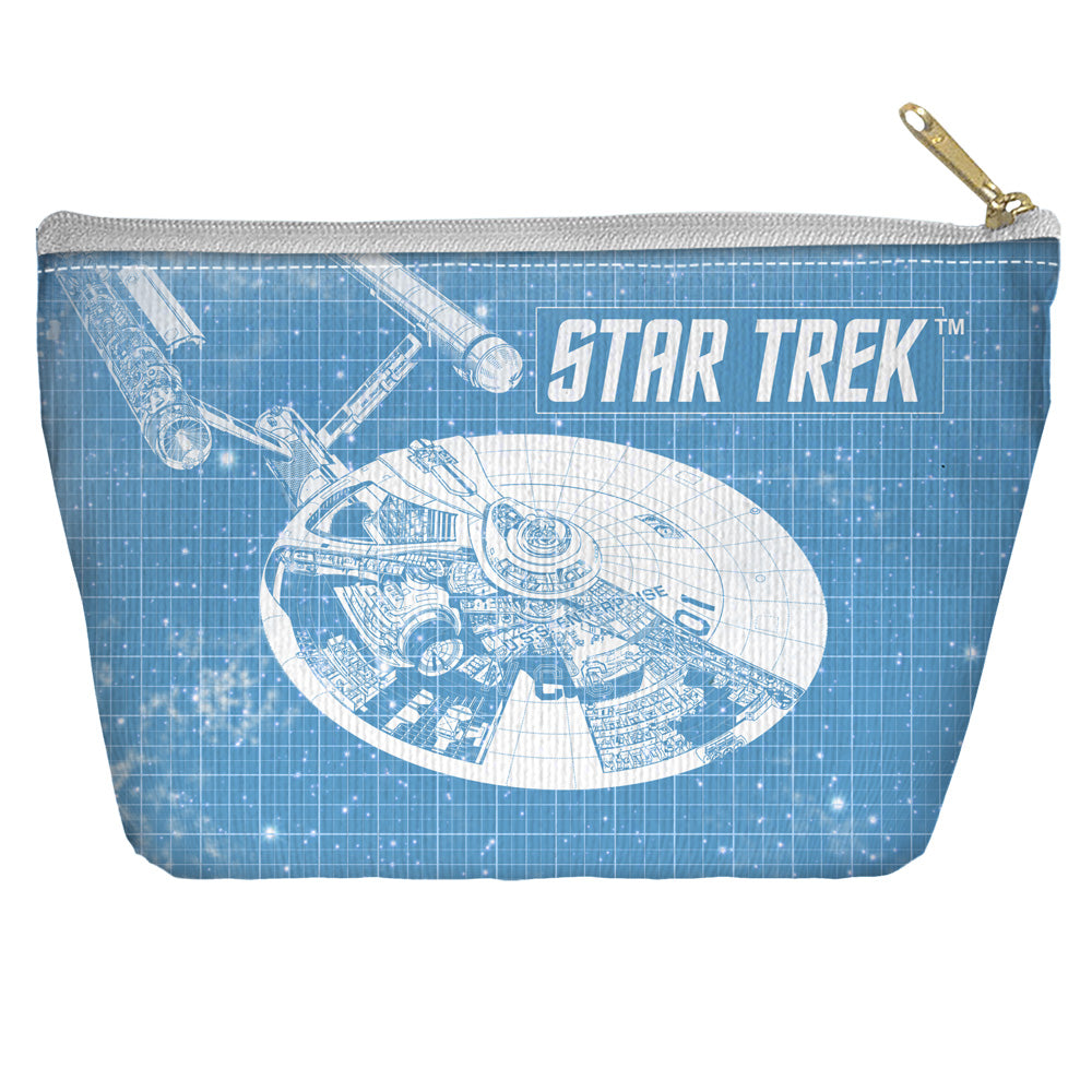 STAR TREK/ENTERPRISE BLUEPRINT - T-BOTTOM ACCESSORY POUCH