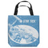 STAR TREK/ENTERPRISE BLUEPRINT - TOTE BAG