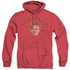 HAPPY DAYS/SIT ON IT MALPH - ADULT HEATHER HOODIE - RED