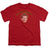 HAPPY DAYS/SIT ON IT MALPH - S/S YOUTH 18/1 - RED