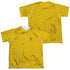 STAR TREK/TOS COMMAND UNIFORM (FRONT/BACK PRINT) - S/S YOUTH POLY CREW - MULTI