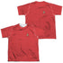 STAR TREK/TOS RED SHIRT (FRONT/BACK PRINT) - S/S YOUTH POLY CREW - MULTI