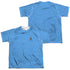 STAR TREK/TOS SCIENCE UNIFORM (FRONT/BACK PRINT) - S/S YOUTH POLY CREW - MULTI