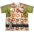 STAR TREK/GORN COSTUME (FRONT/BACK PRINT) - S/S YOUTH POLY CREW - MULTI
