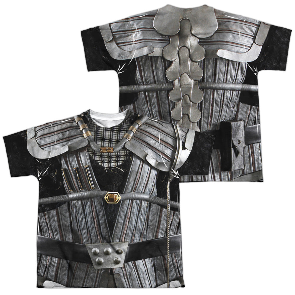 STAR TREK/KLINGON UNIFORM (FRONT/BACK PRINT) - S/S YOUTH POLY CREW - MULTI