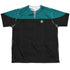 STAR TREK/VOYAGER SCIENCE UNIFORM (FRONT/BACK PRINT) - S/S YOUTH POLY CREW - MULTI