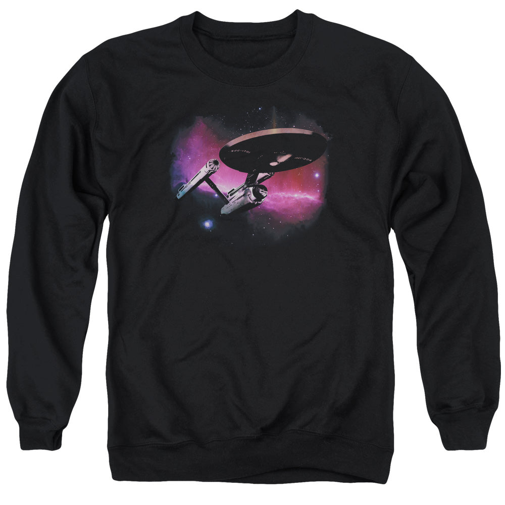 STAR TREK/PRIME DIRECTIVE - ADULT CREWNECK SWEATSHIRT - BLACK