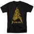 STAR TREK/DELTA CREW - S/S ADULT 18/1  -  BLACK