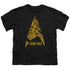 STAR TREK/DELTA CREW - S/S YOUTH 18/1 - BLACK