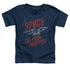 STAR TREK/SPACE TRAVEL - S/S TODDLER TEE - NAVY