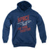 STAR TREK/SPACE TRAVEL - YOUTH PULLOVER HOODIE - NAVY
