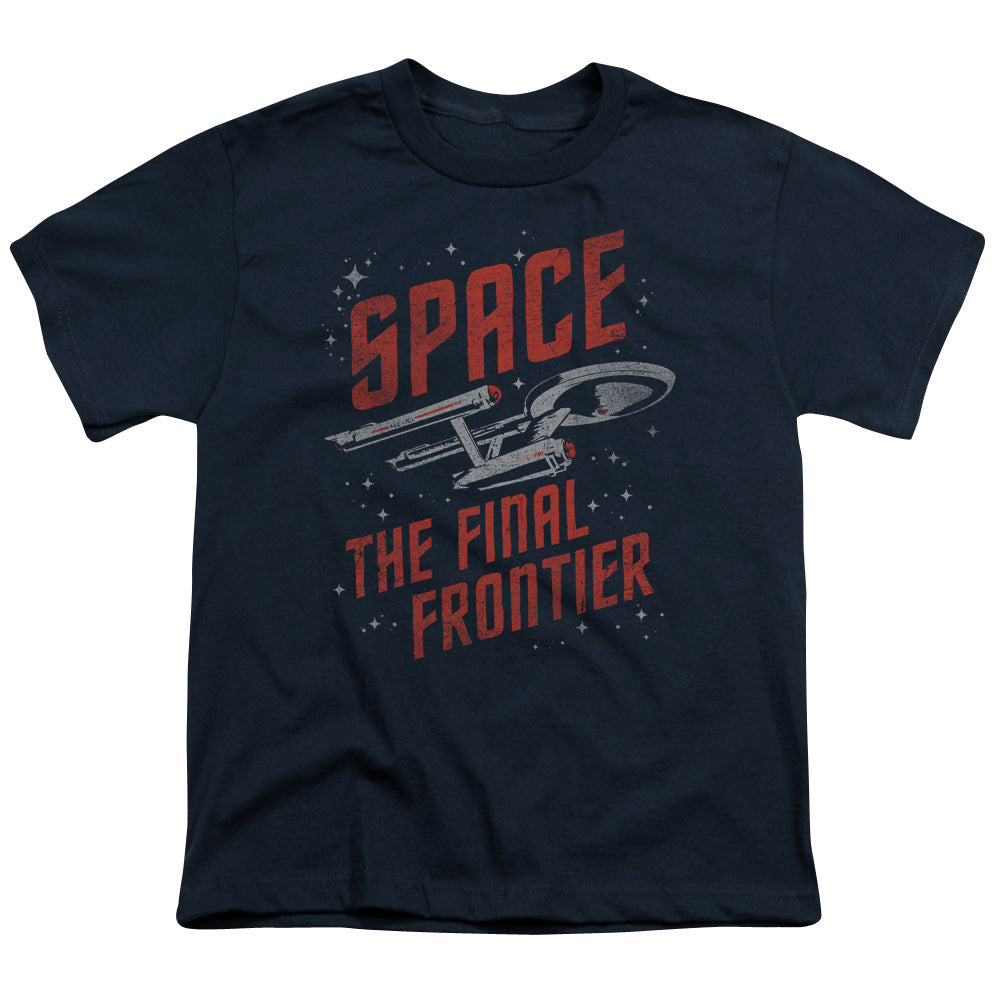 STAR TREK/SPACE TRAVEL - S/S YOUTH 18/1 - NAVY