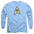 STAR TREK/8 BIT SCIENCE -  L/S ADULT 18/1  - CAROLINA BLUE