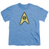 STAR TREK/8 BIT SCIENCE - S/S YOUTH 18/1 - CAROLINA BLUE