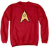 STAR TREK/8 BIT ENGINEERING - ADULT CREWNECK SWEATSHIRT - RED