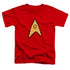 STAR TREK/8 BIT ENGINEERING - S/S TODDLER TEE - RED