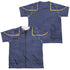 STAR TREK/ENTERPRISE COMMAND UNIFORM (FRONT/BACK PRINT) - S/S YOUTH POLY CREW - MULTI