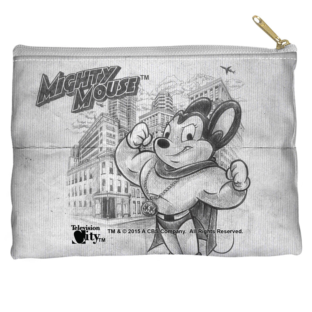 MIGHTY MOUSE/SKETCH - STRAIGHT BOTTOM ACCESSORY POUCH