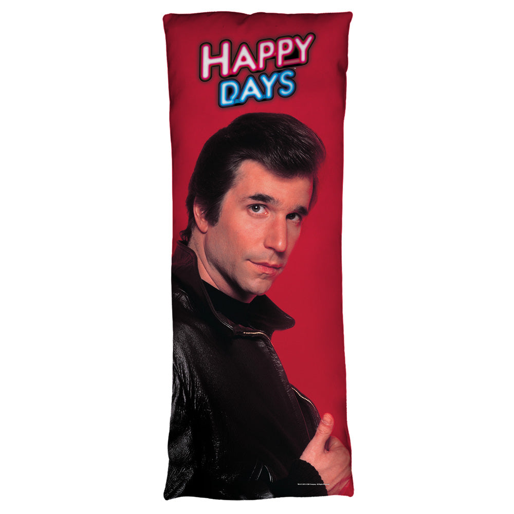 HAPPY DAYS/RED FONZ - MICROFIBER BODY PILLOW