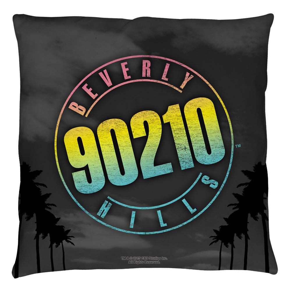 90210/PALMS LOGO - THROW PILLOW